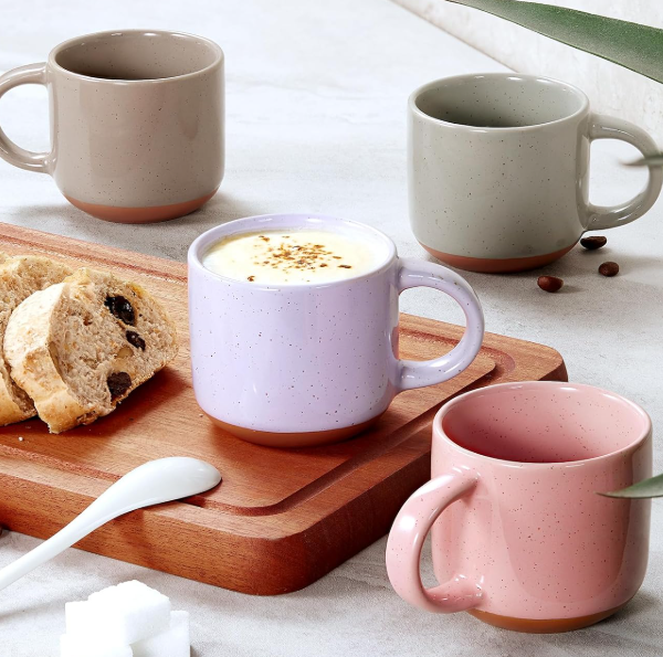 Mini Espresso Cup Set, Microwave And Dishwasher Safe